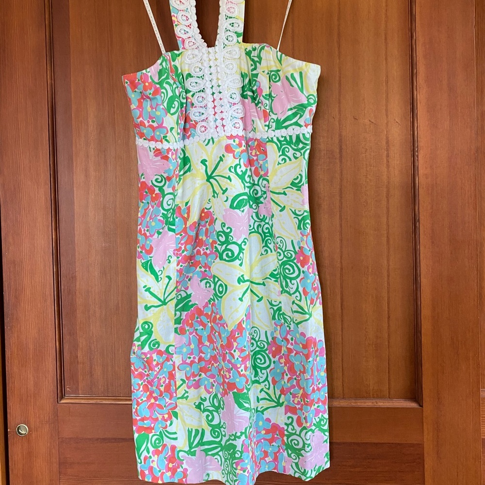 NWT Lilly Pulitzer Isabel halter dress sz 10